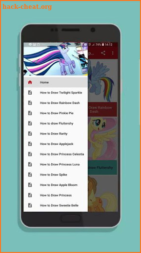 How to Draw My Cute Pony Easily screenshot