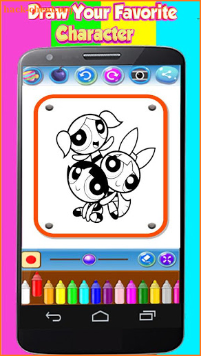 How To Draw PowerPuf girls - girls coloring book screenshot