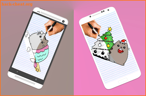 How To Draw Pusheen Cat screenshot