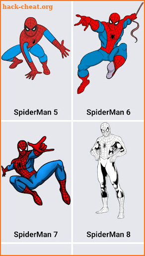 How to draw Spider boy screenshot