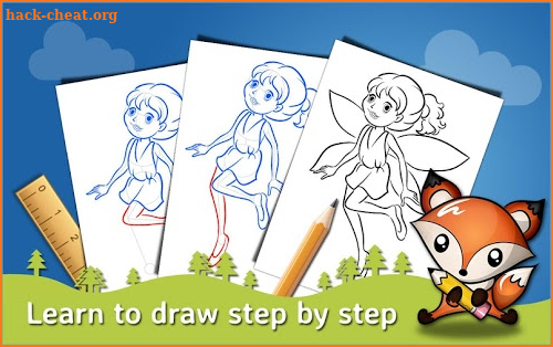 How to Draw Step by Step Drawing App screenshot