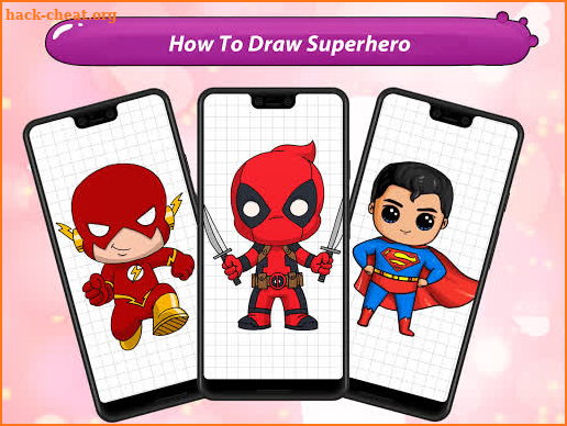 How to draw Superhero Steps by Steps screenshot