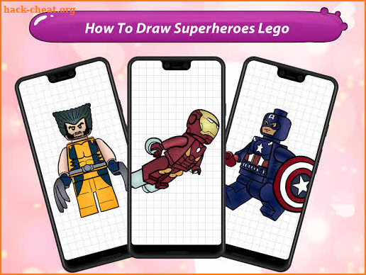 How To Draw Superheroes Lego screenshot