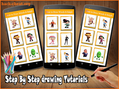 How to Draw Wreck It Ralph Vanellope screenshot