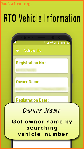 How to Find Vehicle Owner Details screenshot