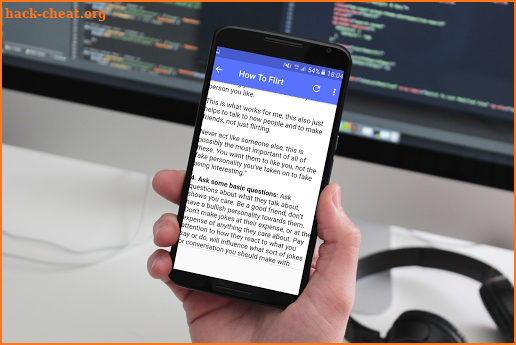 How to Flirt screenshot