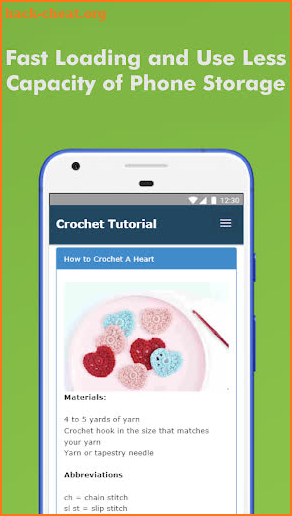 How to Learn Crochet Step by Step Easy Offline screenshot