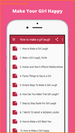 How To Make a Girl Laugh screenshot