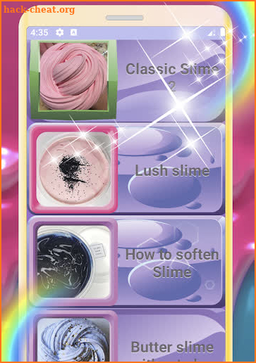 💗🌈How to make Fluffy Slime🌈💗 screenshot