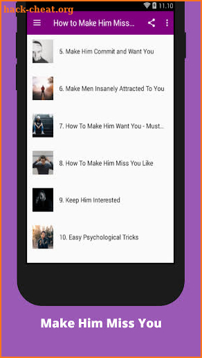 How to Make Him Miss You screenshot