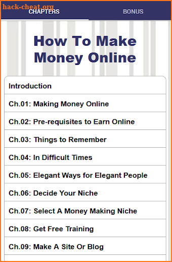 How To Make Money Online - Work At Home screenshot