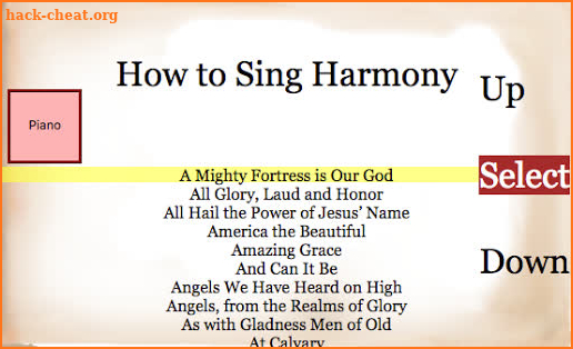 How to Sing Harmony screenshot