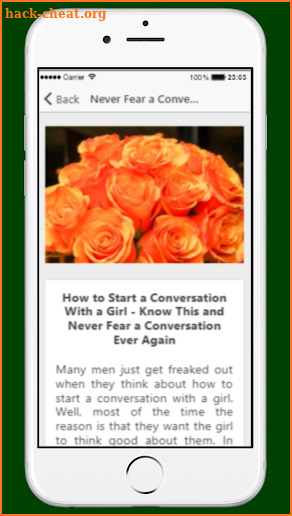 How To Start A Conversation With A Girl screenshot