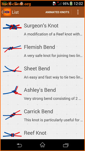 How to Tie Knots - 3D Animated screenshot