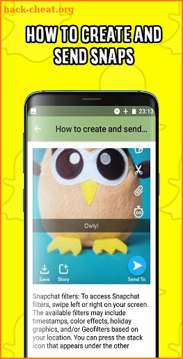 How to use snapchat screenshot