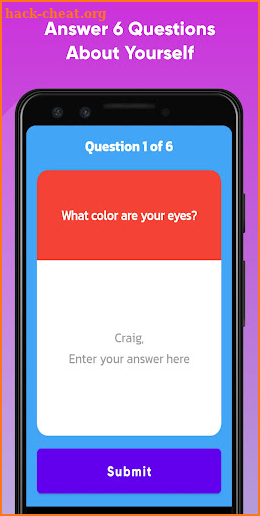 How Well Do You Know Me? Quiz screenshot