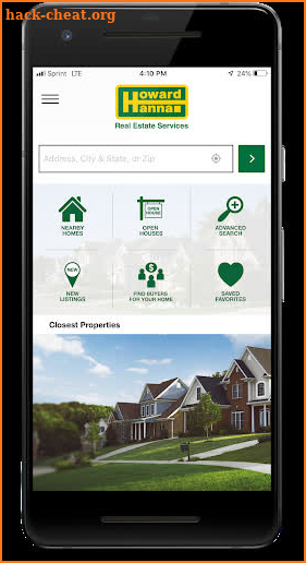 Howard Hanna Real Estate screenshot