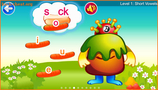 Howie Find Vowels screenshot