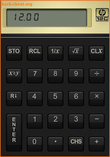 HP 12c Financial Calculator screenshot