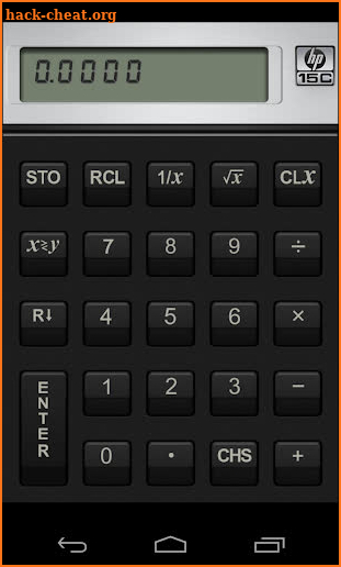 HP 15C Scientific Calculator screenshot