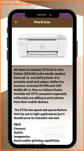 HP deskjet 3772 Wireless Guide screenshot