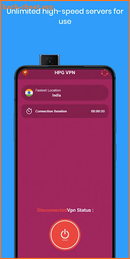 hpg vpn screenshot