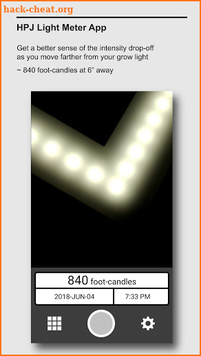 HPJ Light Meter screenshot
