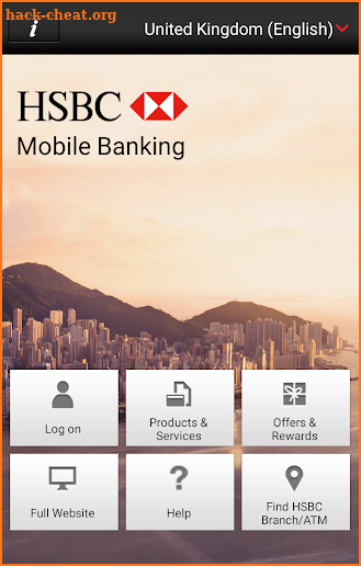 HSBC Mobile Banking screenshot