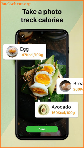 hTrack Master - Scan Calorie Counter & Weight Loss screenshot