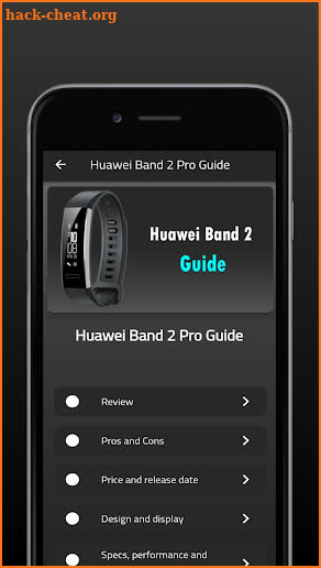 Huawei Band 2 Pro Guide screenshot