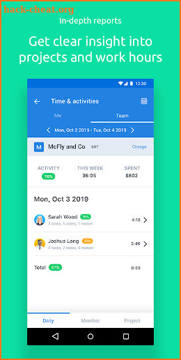 Hubstaff - Time Tracking & GPS screenshot