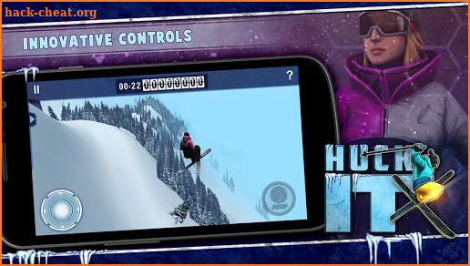 Huck It Skiing Game 3D screenshot