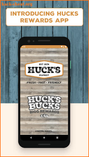 Huck's screenshot