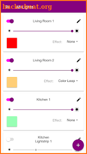 Hue Controller screenshot