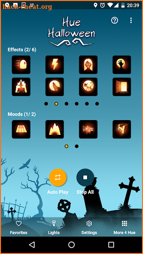 Hue Halloween screenshot