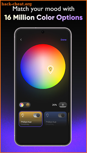 Hue Smart Led Light Controller screenshot