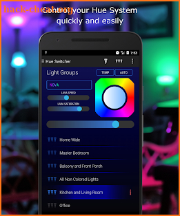 Hue Switcher - for Philips Hue Systems screenshot