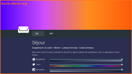 Hue TV box screenshot