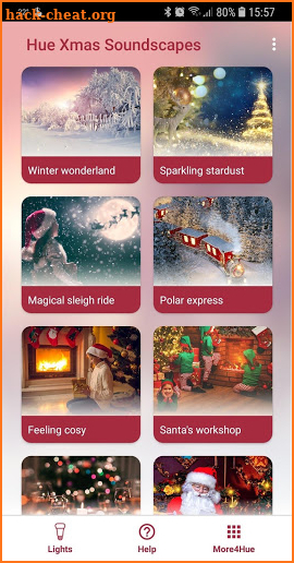 Hue Xmas SoundScapes screenshot
