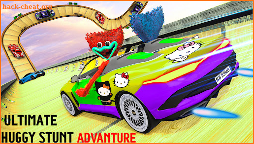 Huggy Buggy Car Stunt Games screenshot