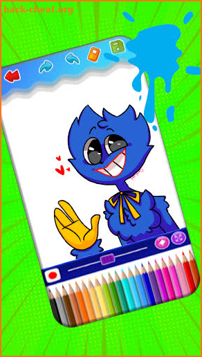 Huggy Coloring Wuggy Book screenshot