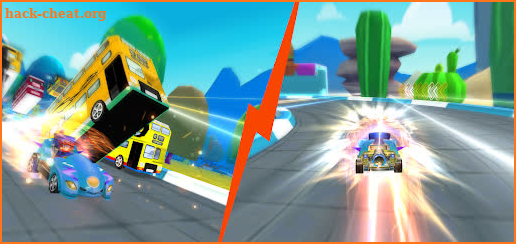 Huggy Subway Rush Kart Racing screenshot