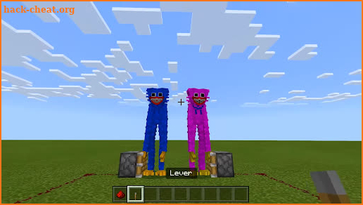 Huggy Wuggy Mod In Minecraft screenshot