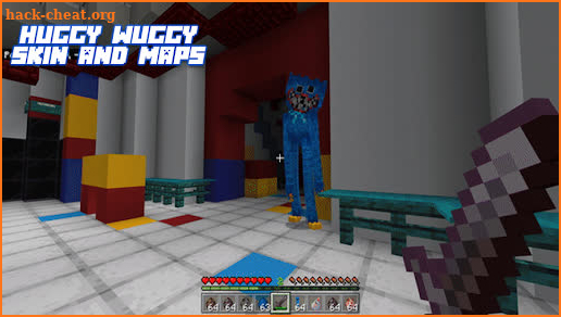 Huggy Wuggy Mod Minecraft screenshot