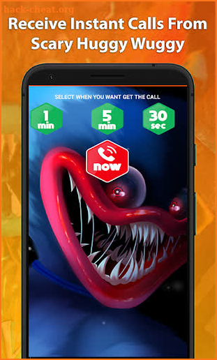 Huggy Wuggy Playtime CALL screenshot