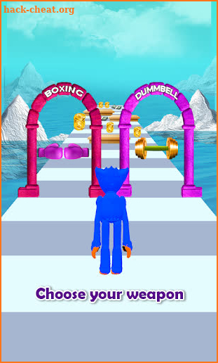 Huggy Wuggy Poppy Rope Runner screenshot