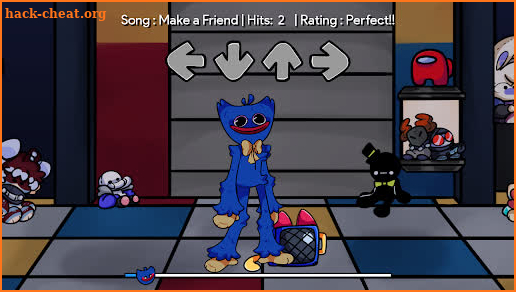 Huggy Wuggy Raptime FNF Mod screenshot