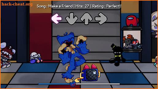 Huggy Wuggy Raptime FNF Mod screenshot