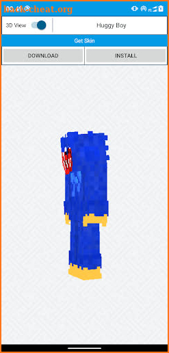 Huggy Wuggy Skin For MCPE screenshot