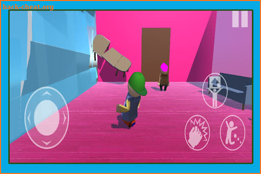 Human Fall Neighbor Flat Crazy screenshot